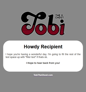 Tobi Email Template